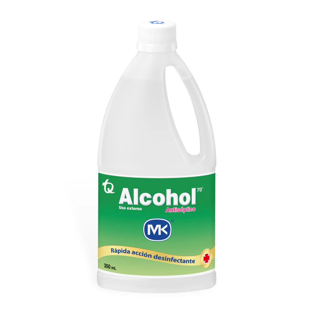 ALCOHOL ANTISEPTICO X 350 ML MK - Image 2