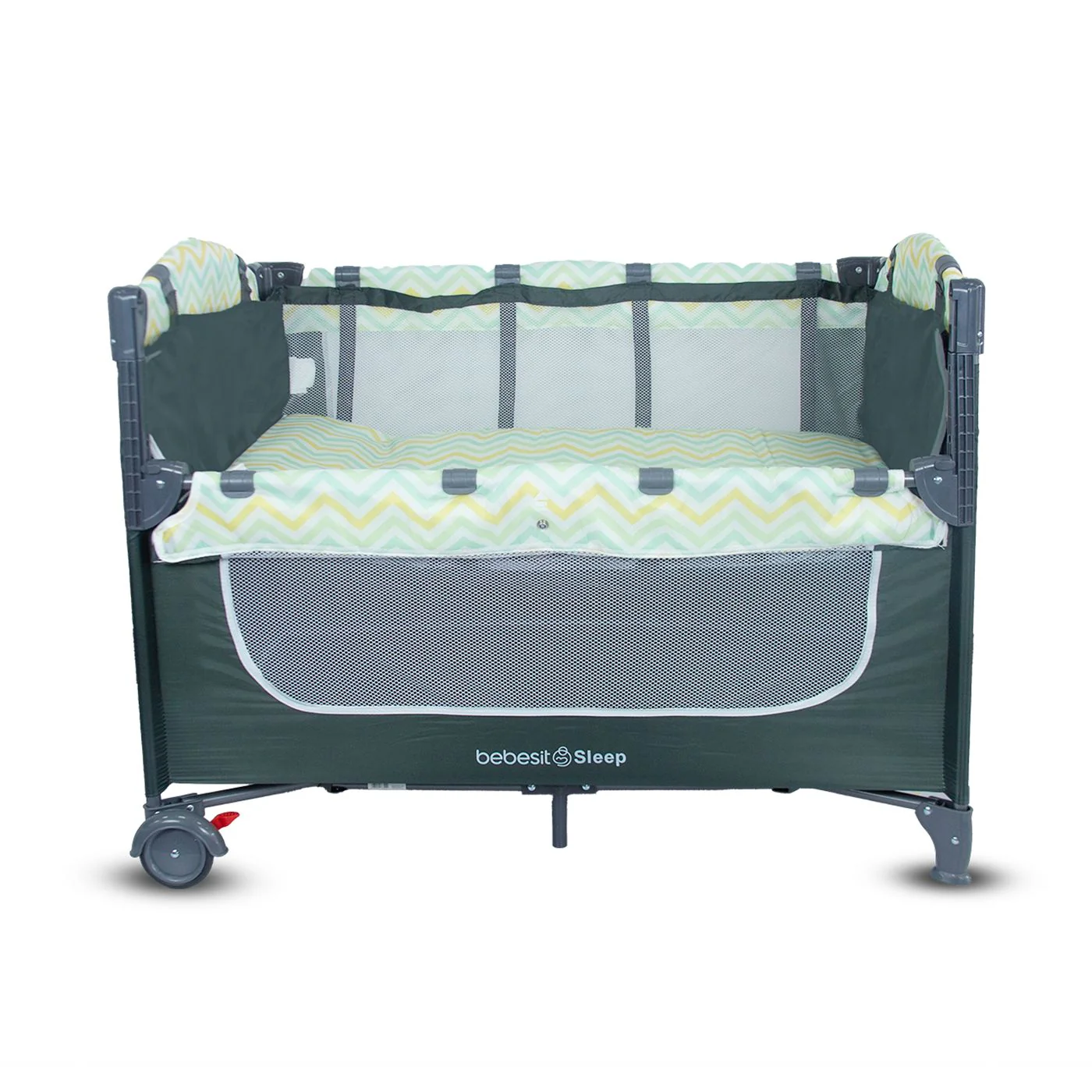 CUNA CORRAL SLEEP ZK005 3 EN 1: COLECHO, CUNA Y CORRAL PARA BEBÉS DE 0 A 3 AÑOS- AZUL- - Image 8