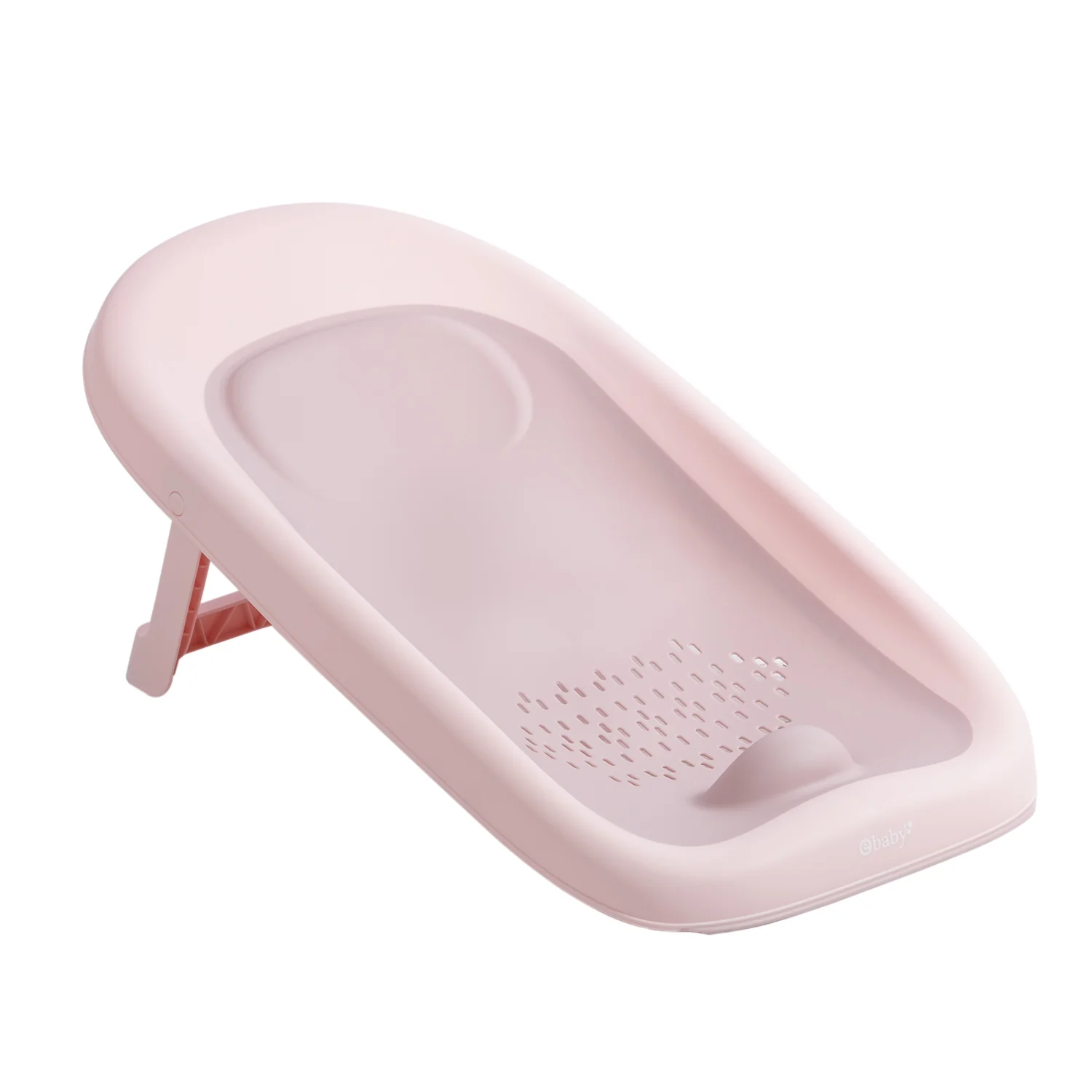 BAÑERA PLEGABLE CON SOPORTE EB824 ROSADA EBABY - - Image 2