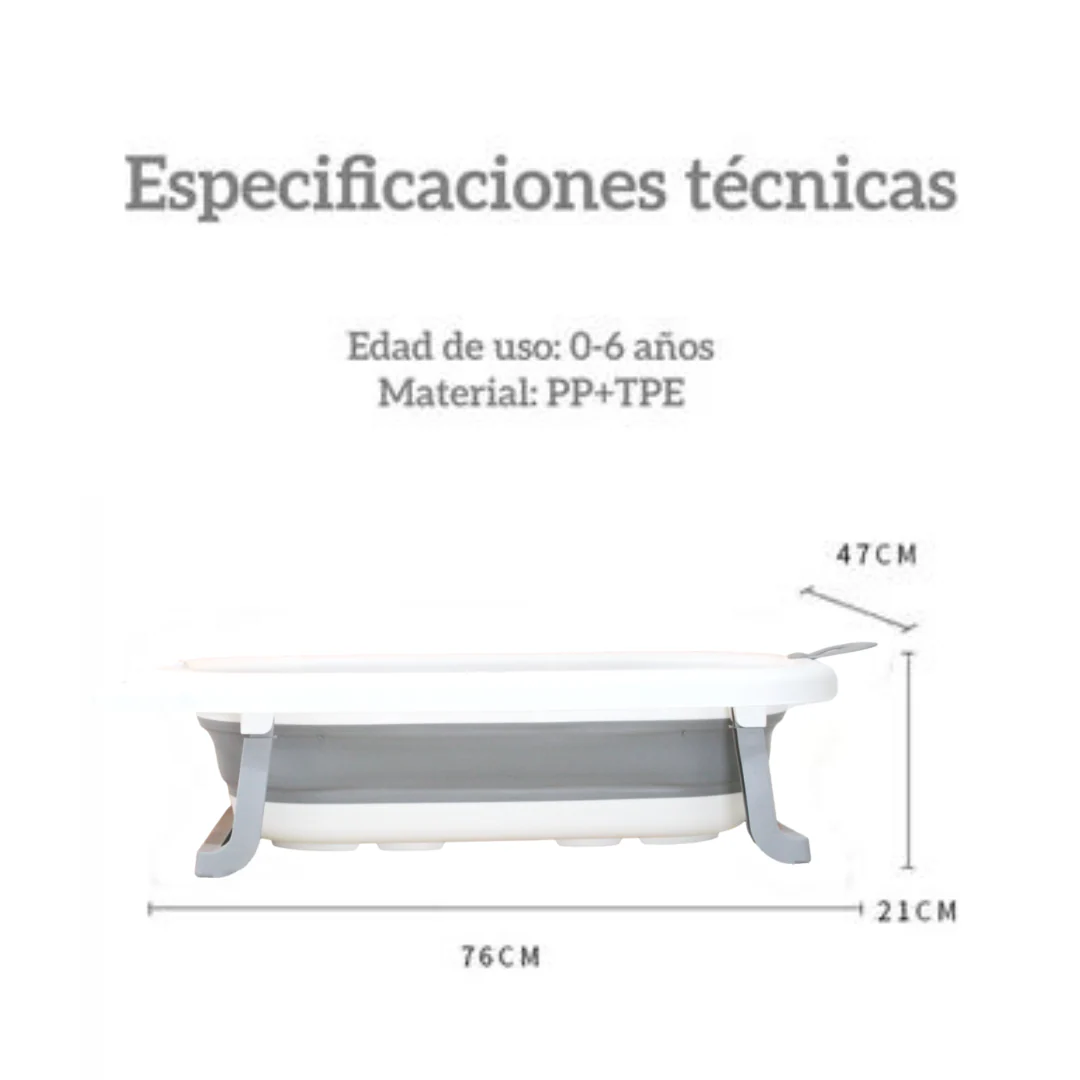 BAÑERA PLEGABLE ESTAMPADA, GOMA DE ALTA RESISTENCIA MK2024 MUNBE - Image 8