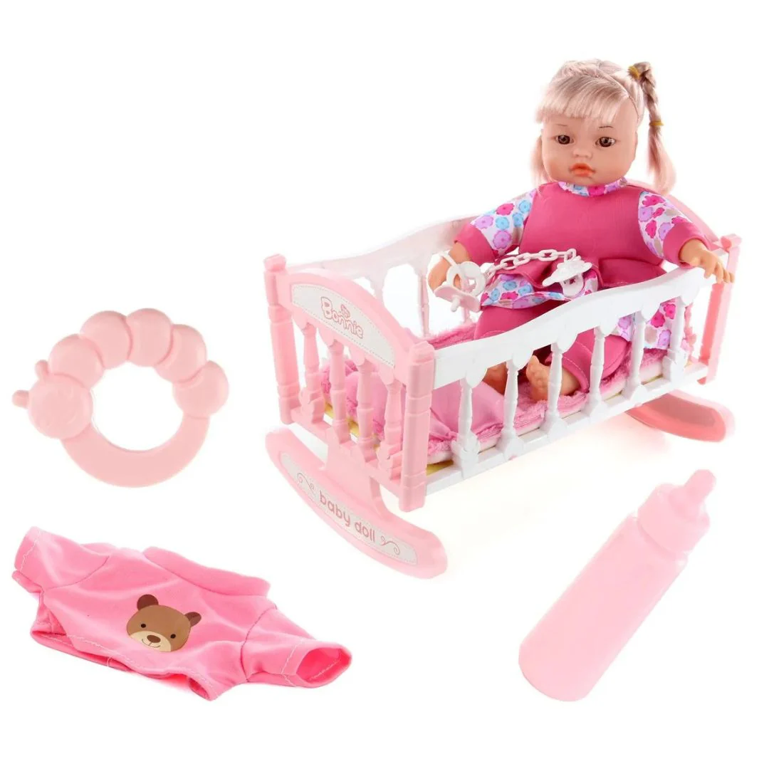 BEBITA CON CUNA + ACCESORIOS LD69001G MUNBE - Image 4