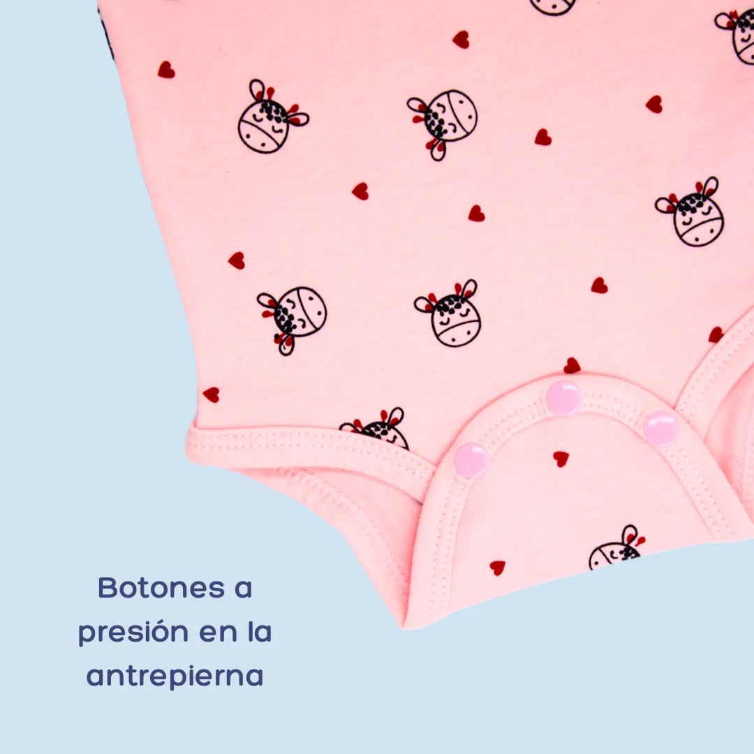 BODY JIRAFA CORAZON TIRAS 1054 CRECIENDO BABY - Image 3