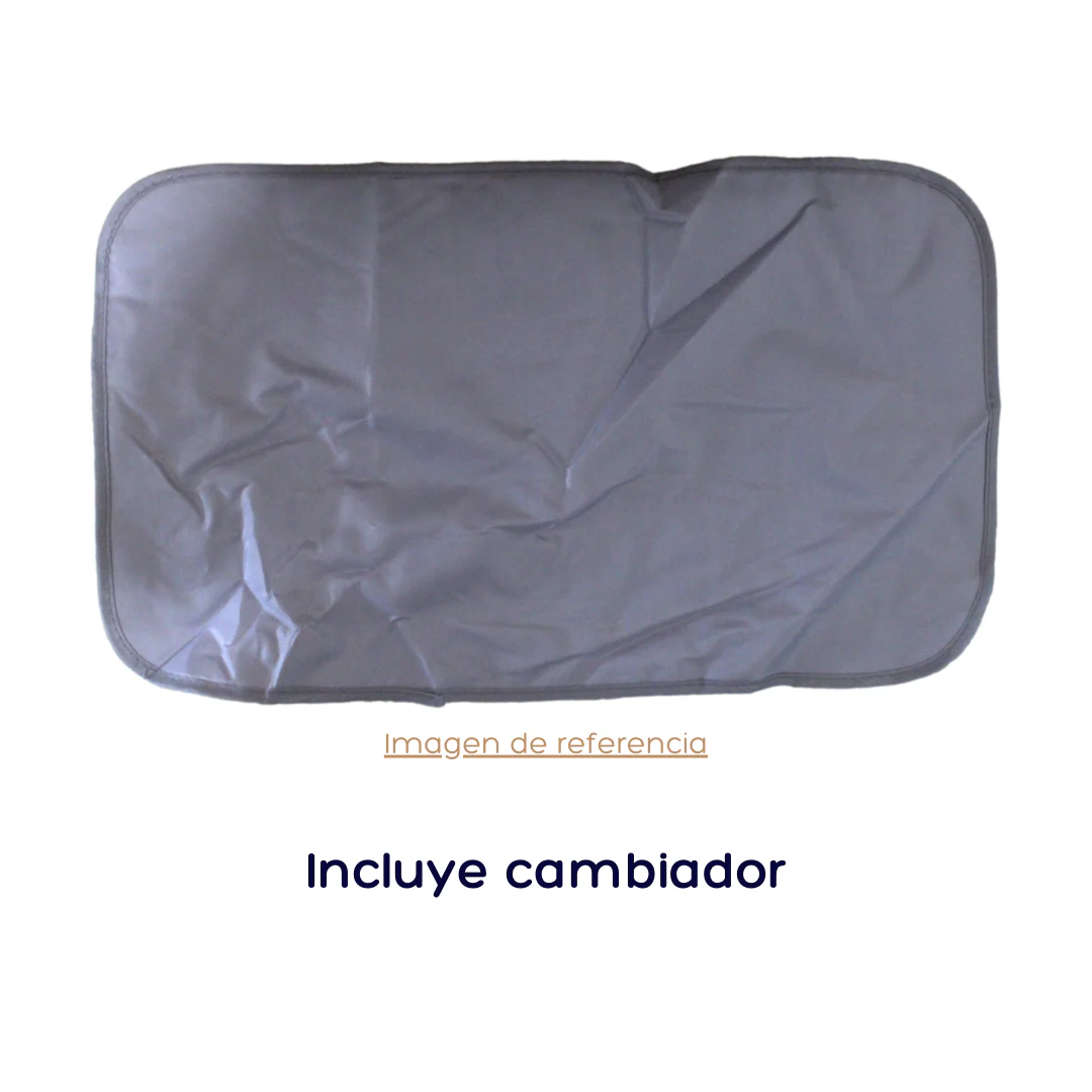 BOLSO PAÑALERA 3 PIEZAS 2102 MUNBE GRIS - Image 6