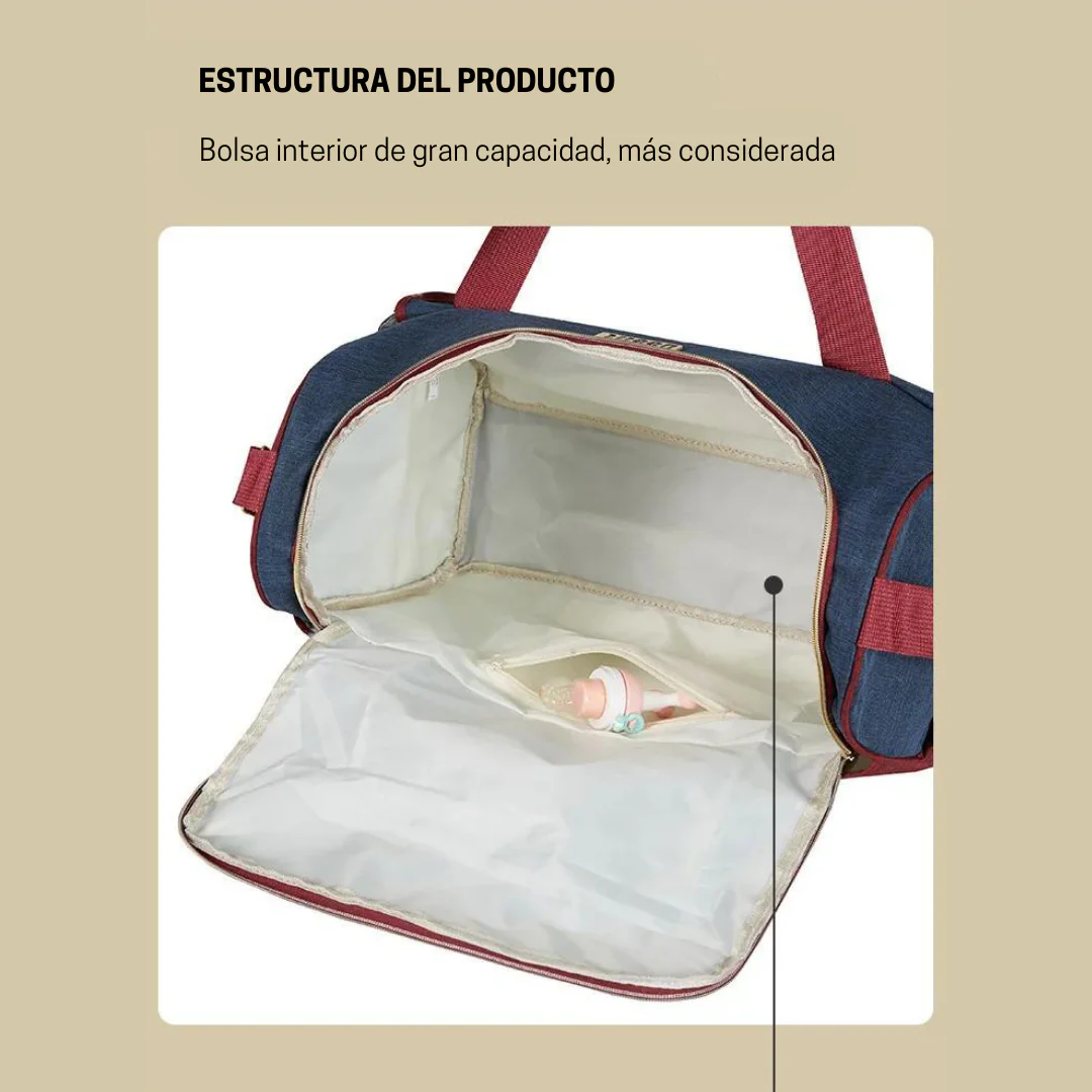 BOLSO PAÑALERA D221 MUNBE - Image 9