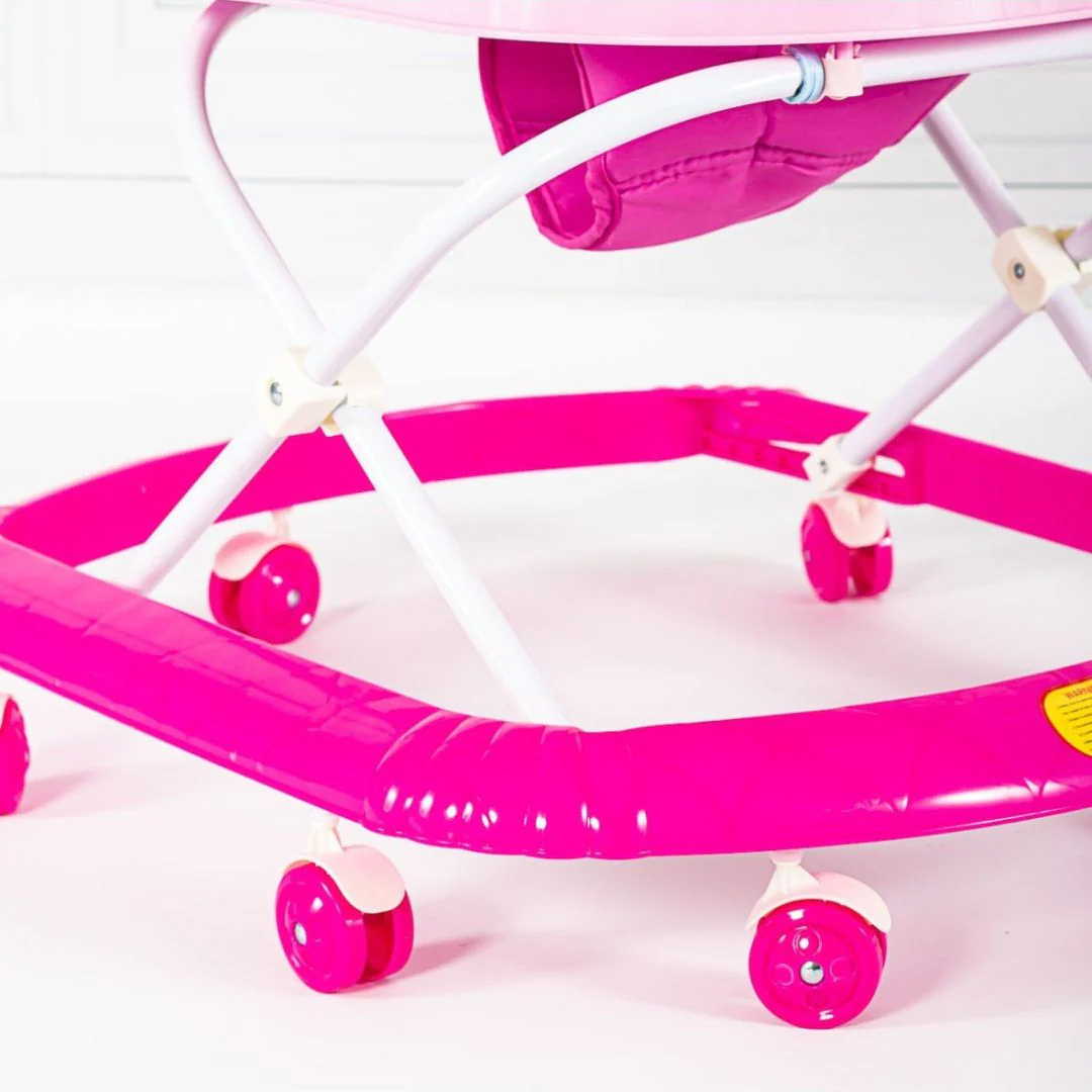 CAMINADOR PARA BEBÉ CON JUGUETES COLGANTES Y-W641 MUNBE FUCSIA - Image 7