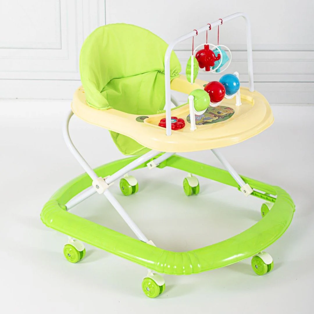 CAMINADOR PARA BEBÉ CON JUGUETES COLGANTES Y-W641 MUNBE VERDE - Image 3