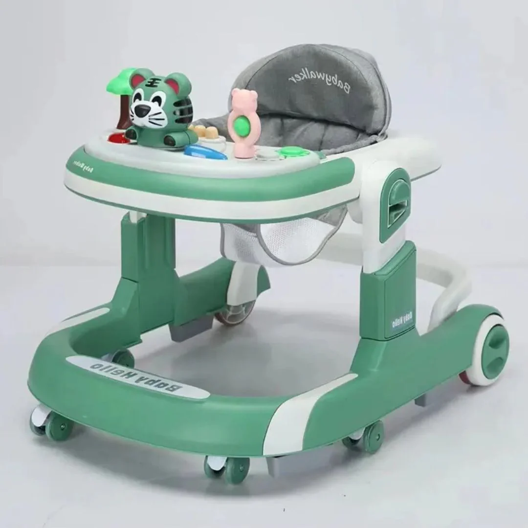 CAMINADOR INTERACTIVO CON JUEGOS DE ANIMALITOS Y-W860 MUNBE VERDE