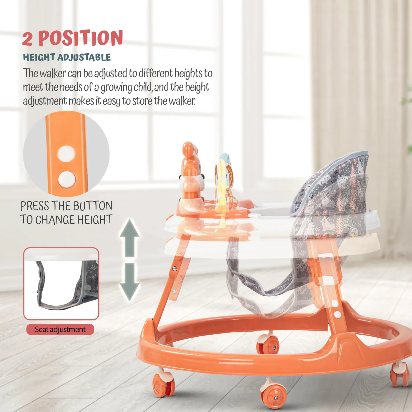 CAMINADOR Y-W417 NARANJA STB - Image 4