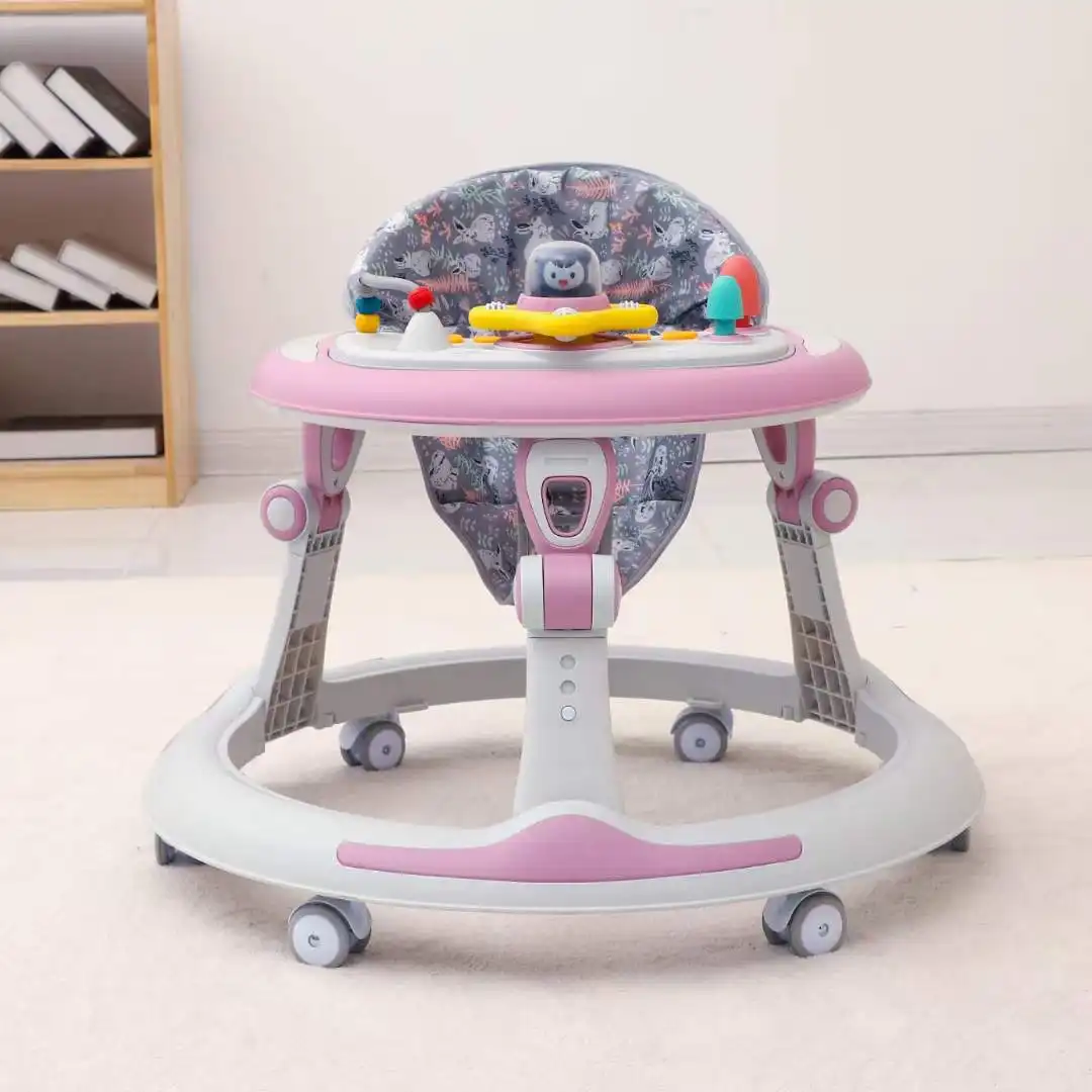 CAMINADOR PARA BEBÉ CON JUEGOS INTERACTIVOS Y-W417 MUNBE ROSADO - Image 2