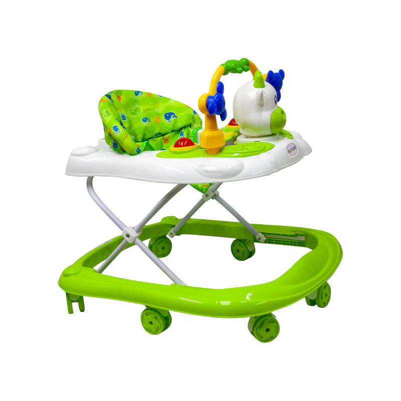 CAMINADOR CON DISEÑO DE VAQUITA Y JUGUETES INTERACTIVOS Y-W5002 MUNBE VERDE - Image 4