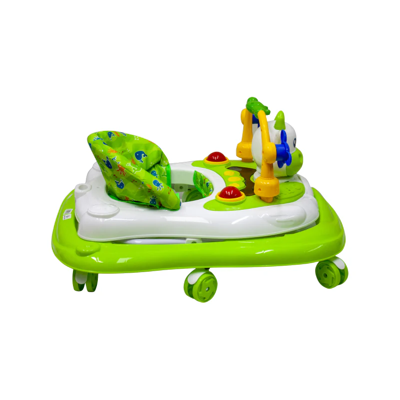 CAMINADOR CON DISEÑO DE VAQUITA Y JUGUETES INTERACTIVOS Y-W5002 MUNBE VERDE - Image 5