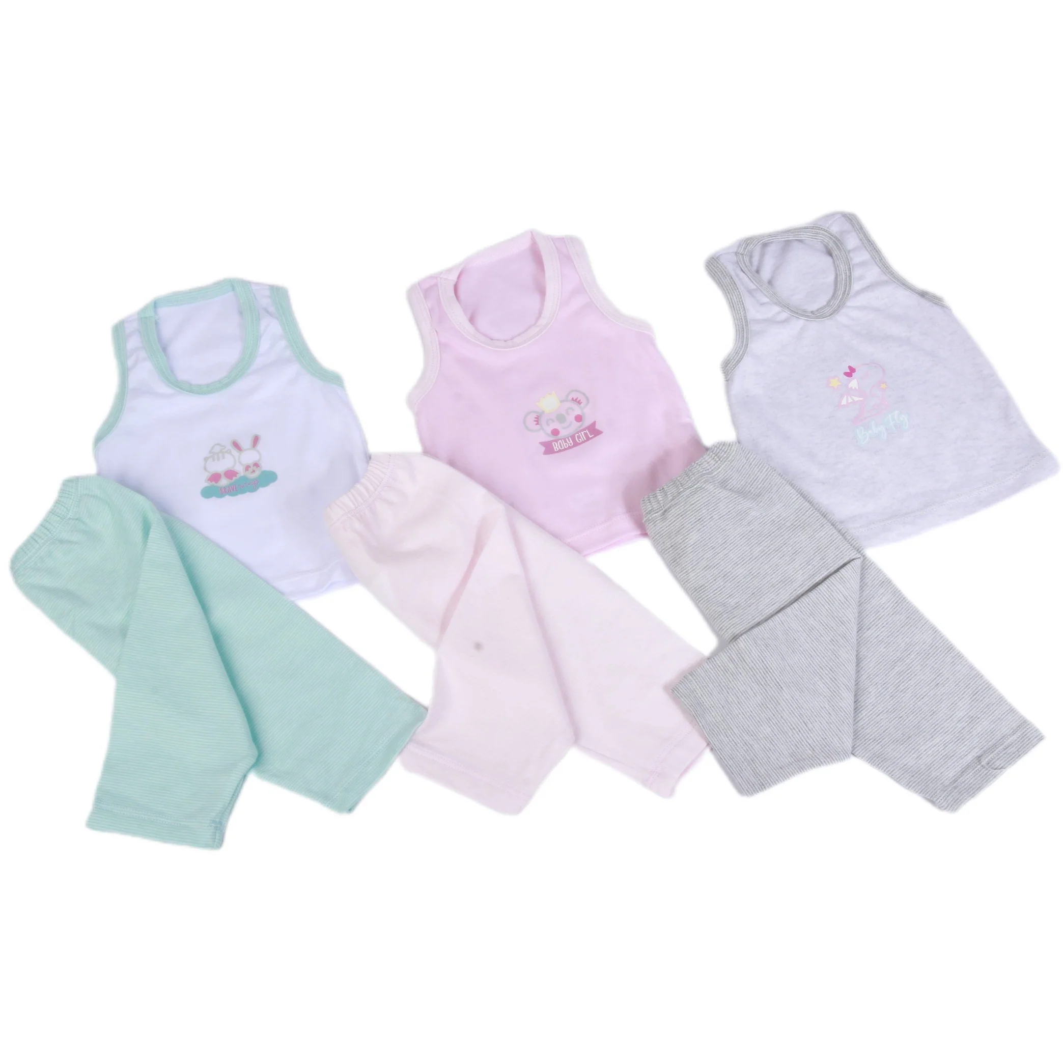 CAMISA Y PANTALON X3 1581 FOR BABY