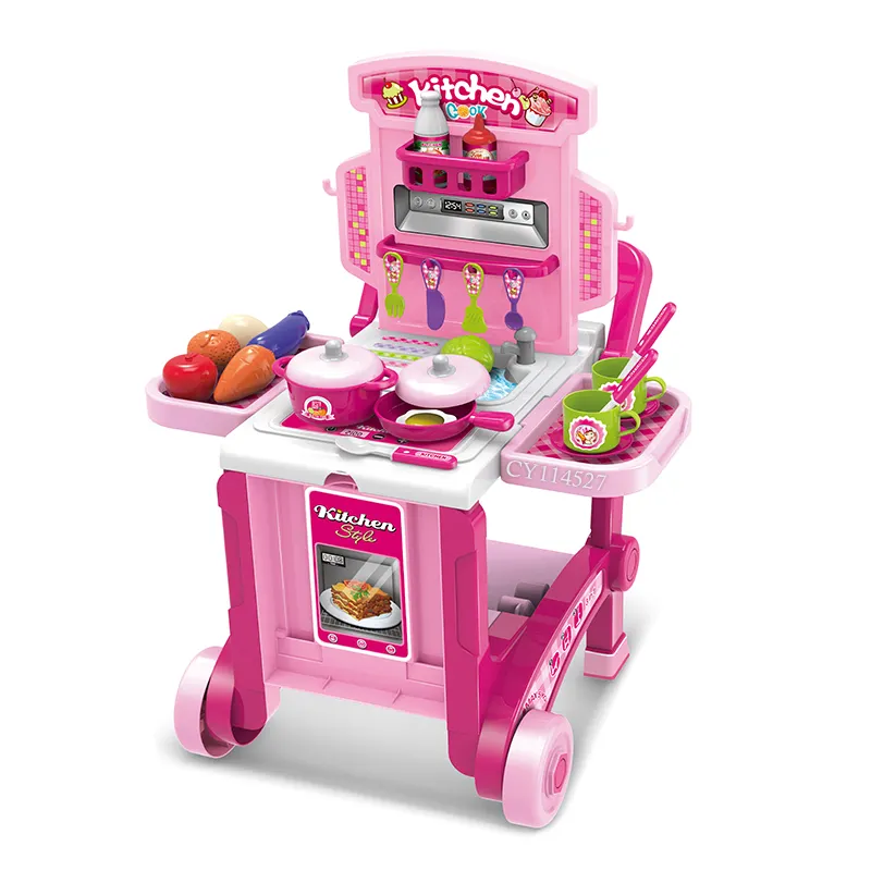 CARRO DE COCINA 3 EN 1 ¡DIVERSIÓN RODANTE PARA PEQUEÑOS CHEFS! 008-927 MUNBE - Image 4