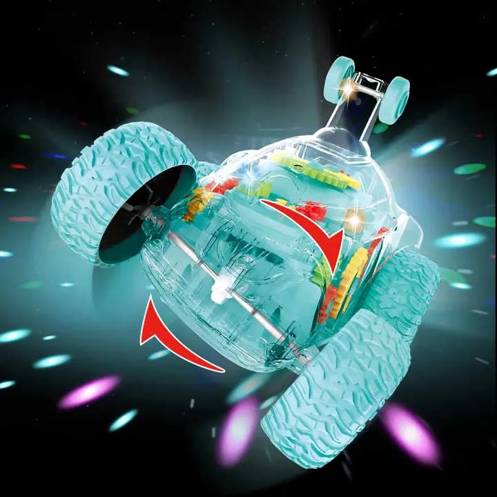 CARRO LOCO R/C CON LUZ D168-20 MUNBE - Image 4