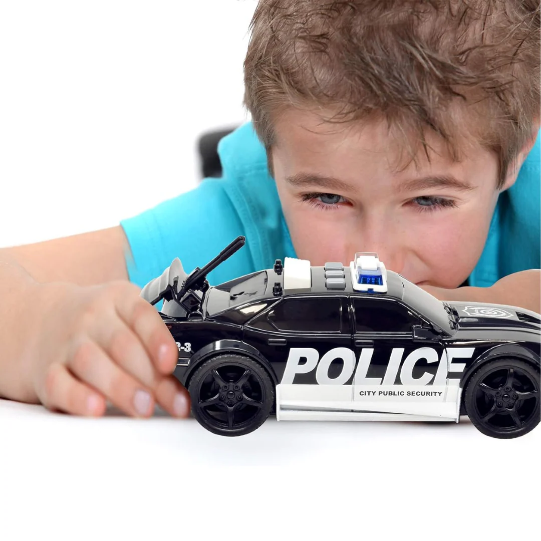 CARRO POLICIA + SONIDO Y LUZ WY620A MUNBE - Image 2