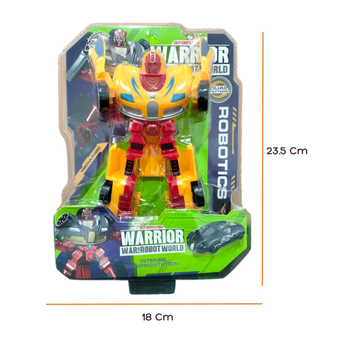 CARRO TRANSFORMERS ¡LA AVENTURA DE TRANSFORMAR VEHÍCULOS EN ROBOTS! L013-32 MUNBE - Image 4