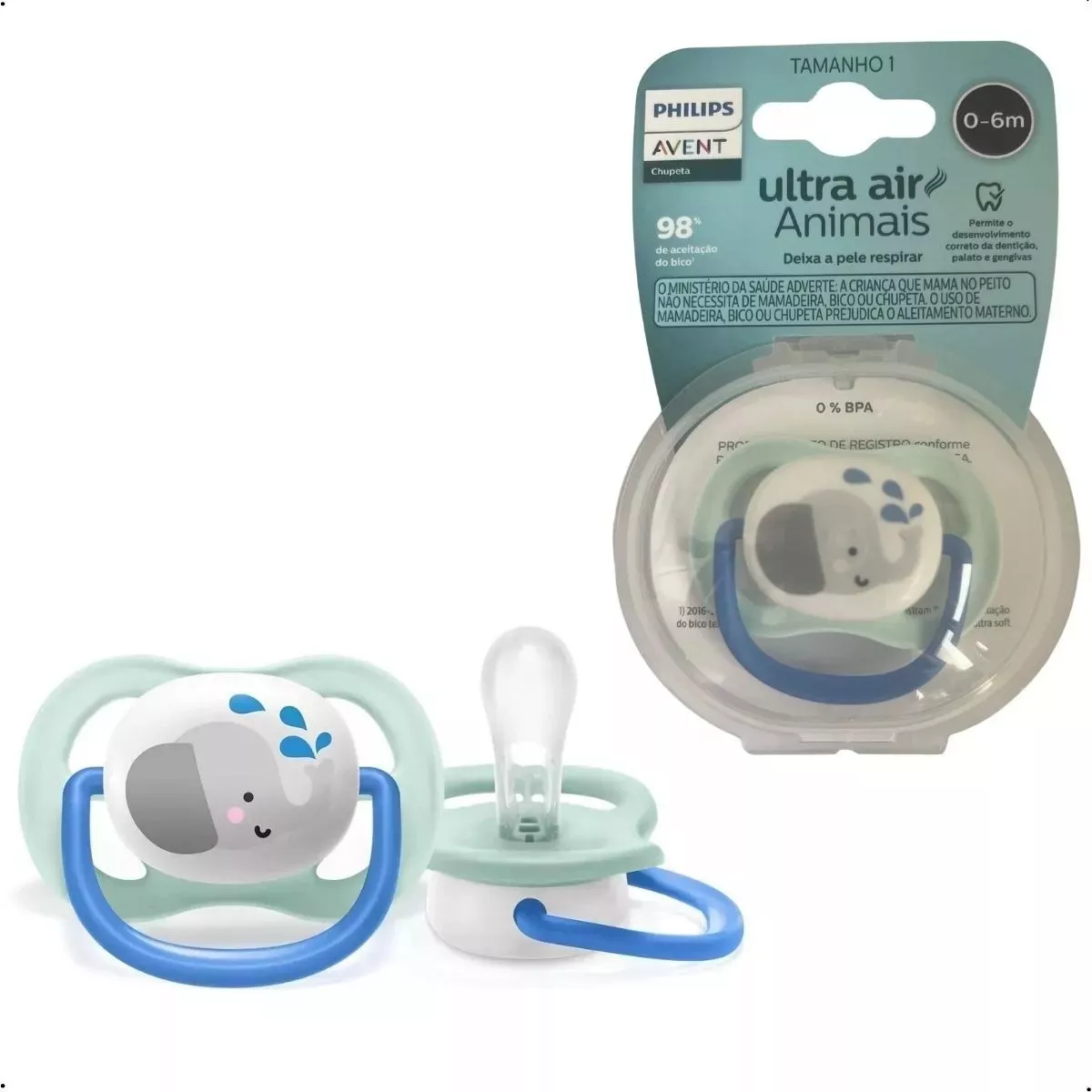 CHUPETE ULTRA ANIMALS 0-6M SCF081/06 AVENT - Image 3
