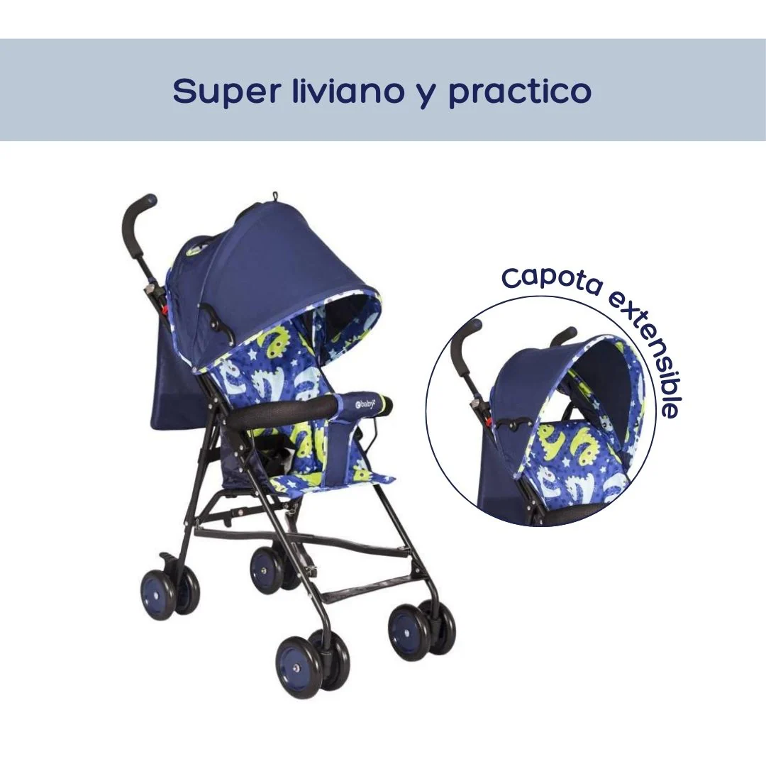 COCHE BASTON FRESH STYLE EB2011-1 EBABY ROJO - Image 6