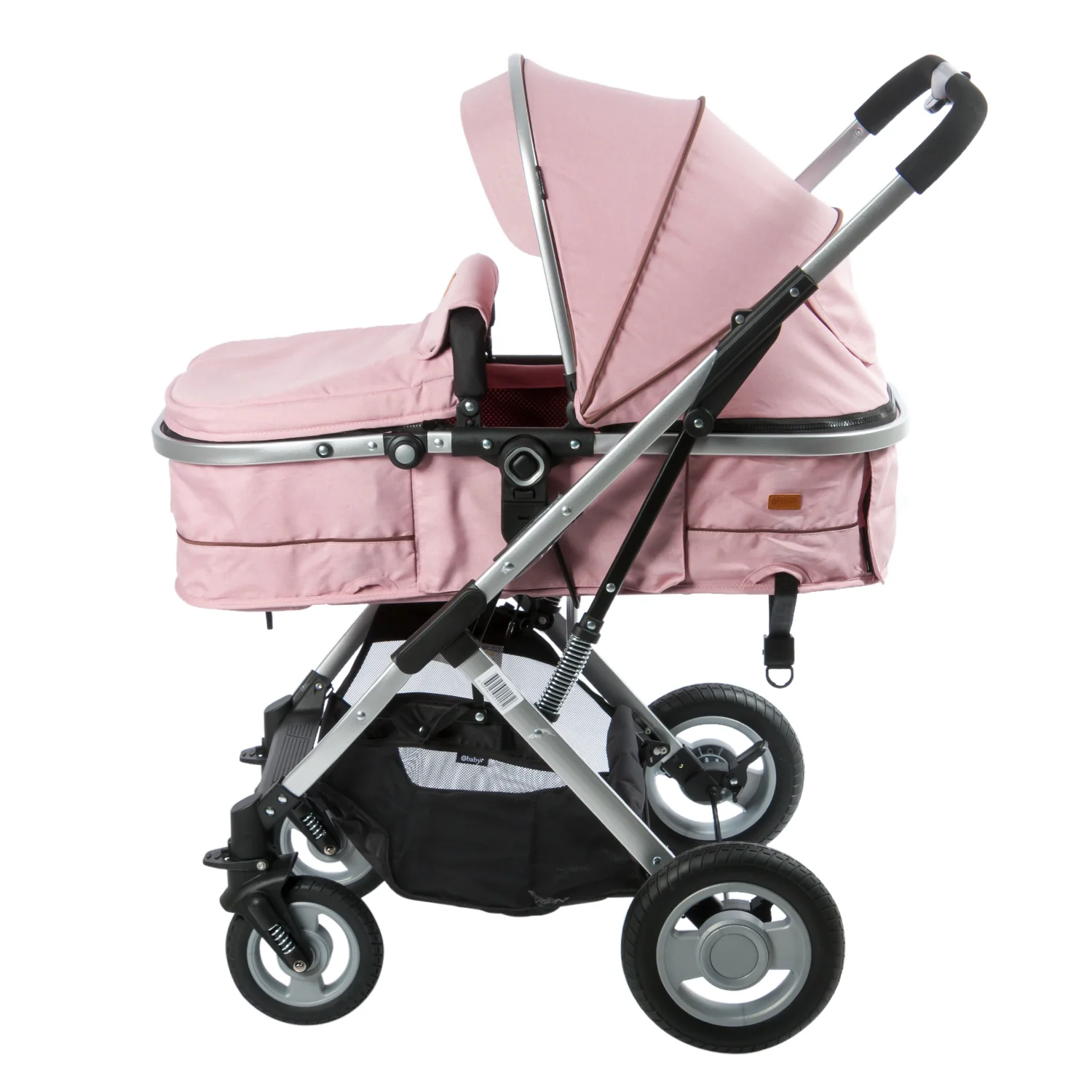 COCHE CUNA MOISES RONDA EB135 ROSADO EBABY - Image 2