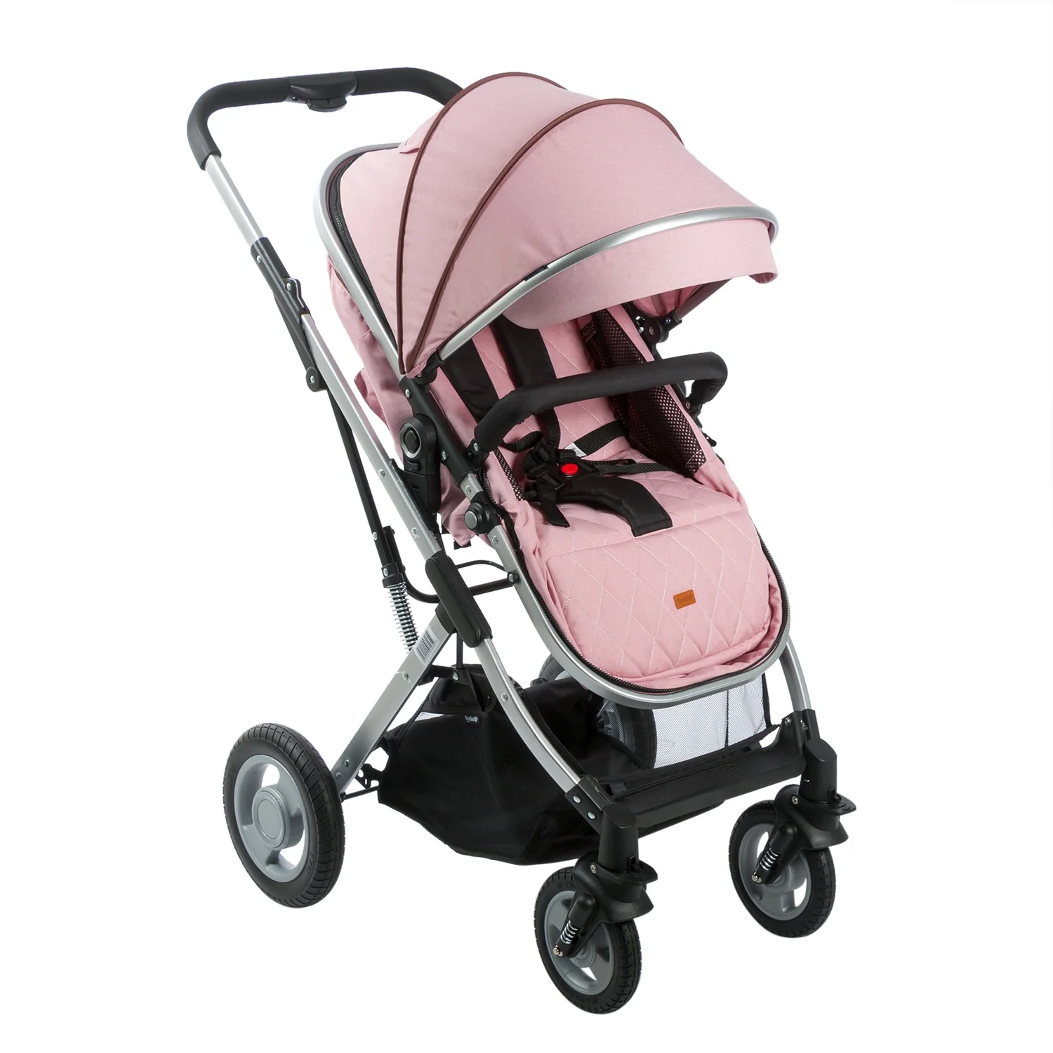 COCHE CUNA MOISES RONDA EB135 ROSADO EBABY - Image 3