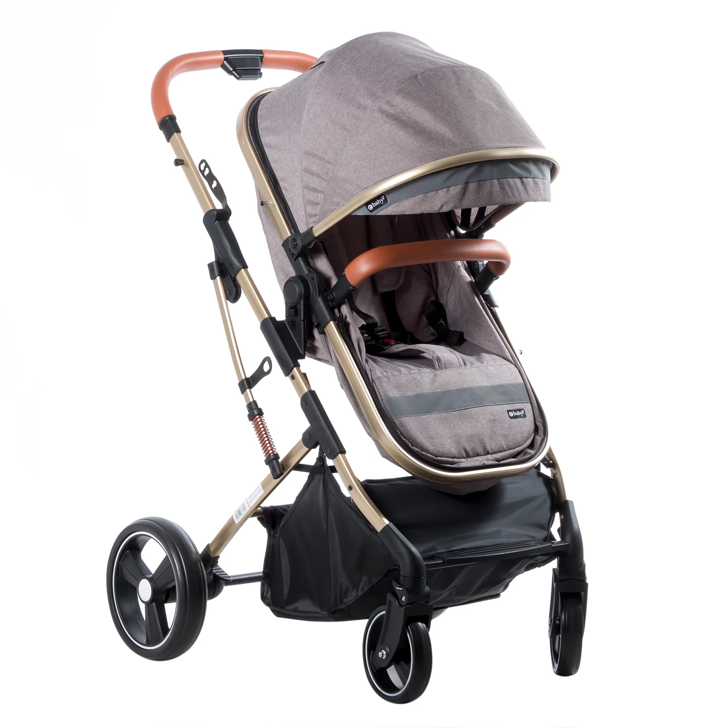 COCHE CUNA MOISES SATURNO EB126 BEIGE EBABY - Image 5