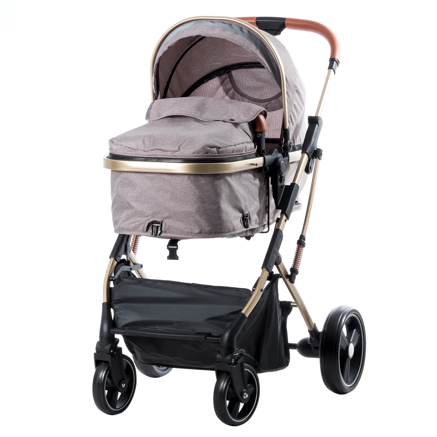 COCHE CUNA MOISES SATURNO EB126 BEIGE EBABY - Image 6
