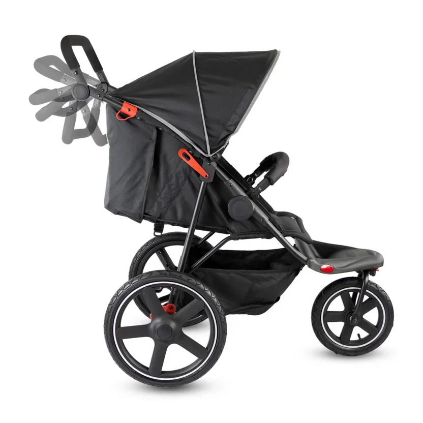 COCHE JOGGER MARATHON CH919NBK NEGRO BEBESIT - Image 3