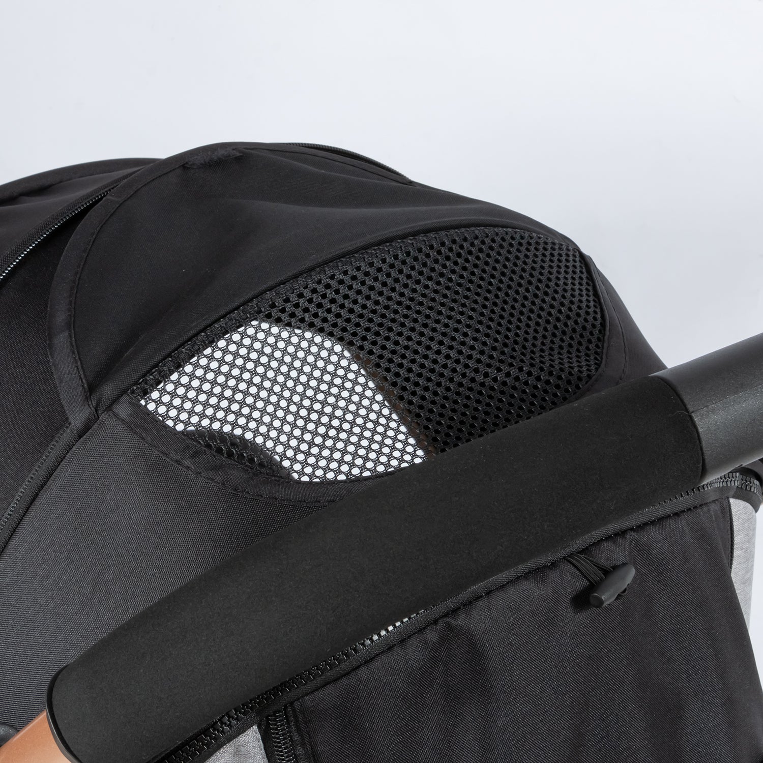 Coche Maleta Reversible + portabebe SPARROW - EB170 Gris ebaby - Image 9
