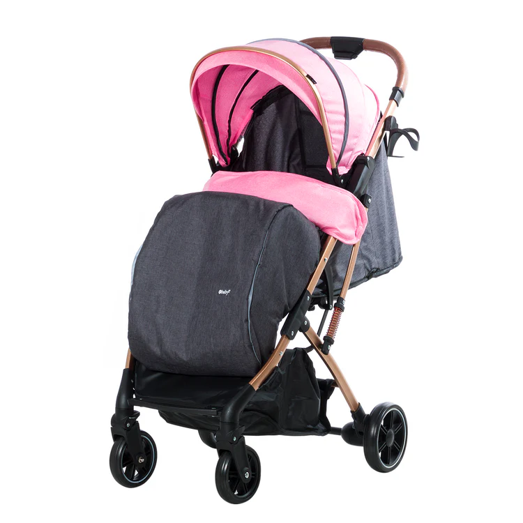 Coche Maleta Sunny Eb124 Ebaby Rosado - Image 3