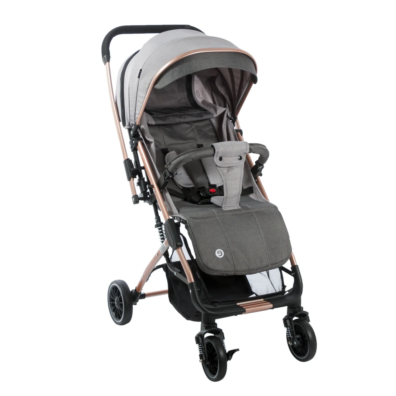 COCHE MALETA TURIN EB137 GRIS CLARO EBABY - Image 3