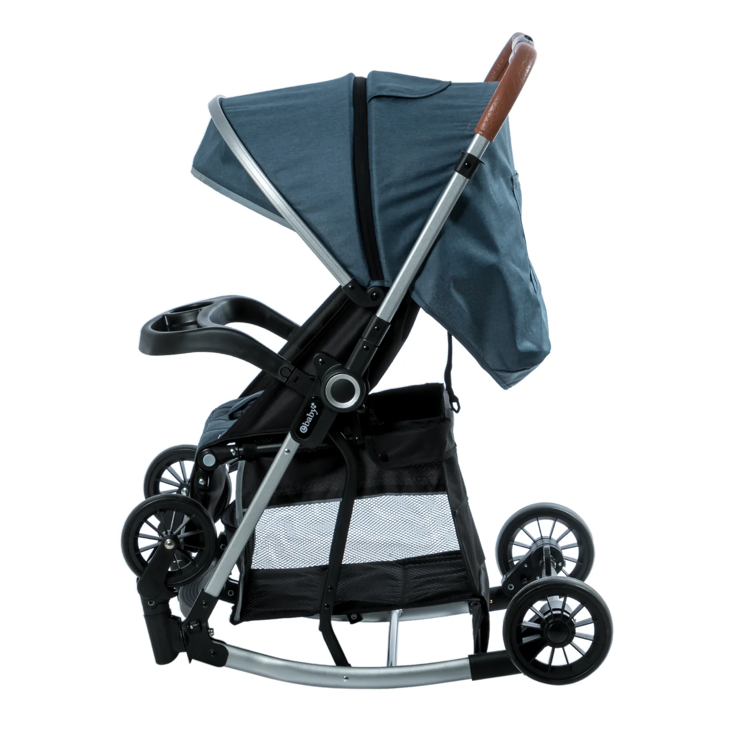 COCHE MECEDORA BOUNCY EB116 AZUL EBABY - Image 3