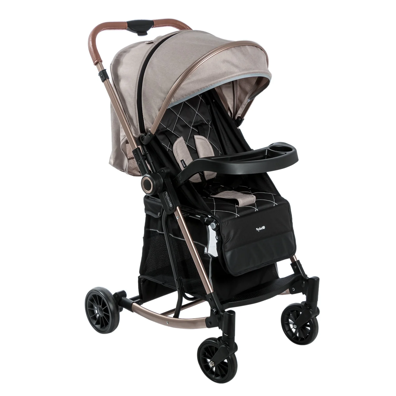 COCHE MECEDORA BOUNCY EB116 BEIGE EBABY - Image 3