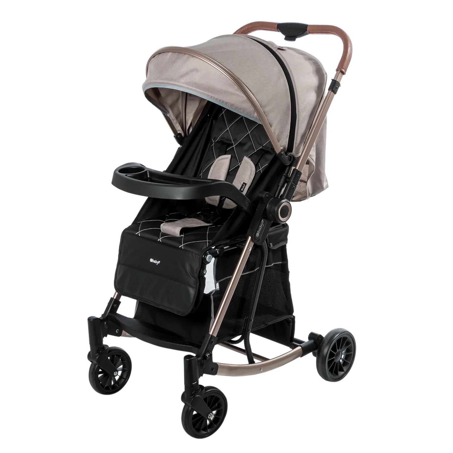 COCHE MECEDORA BOUNCY EB116 BEIGE EBABY - Image 5