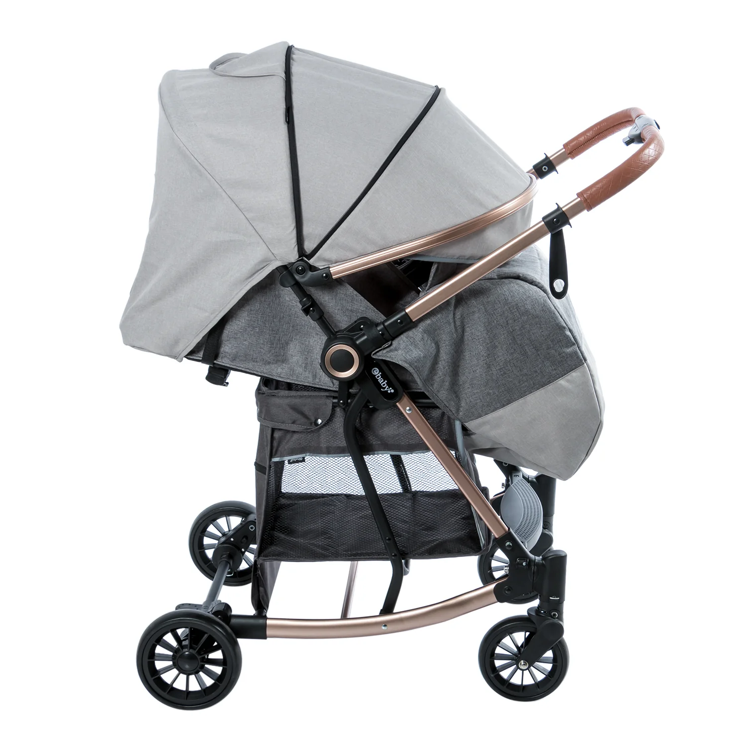 COCHE MECEDORA BOUNCY EB116 GRIS CLARO EBABY - Image 3