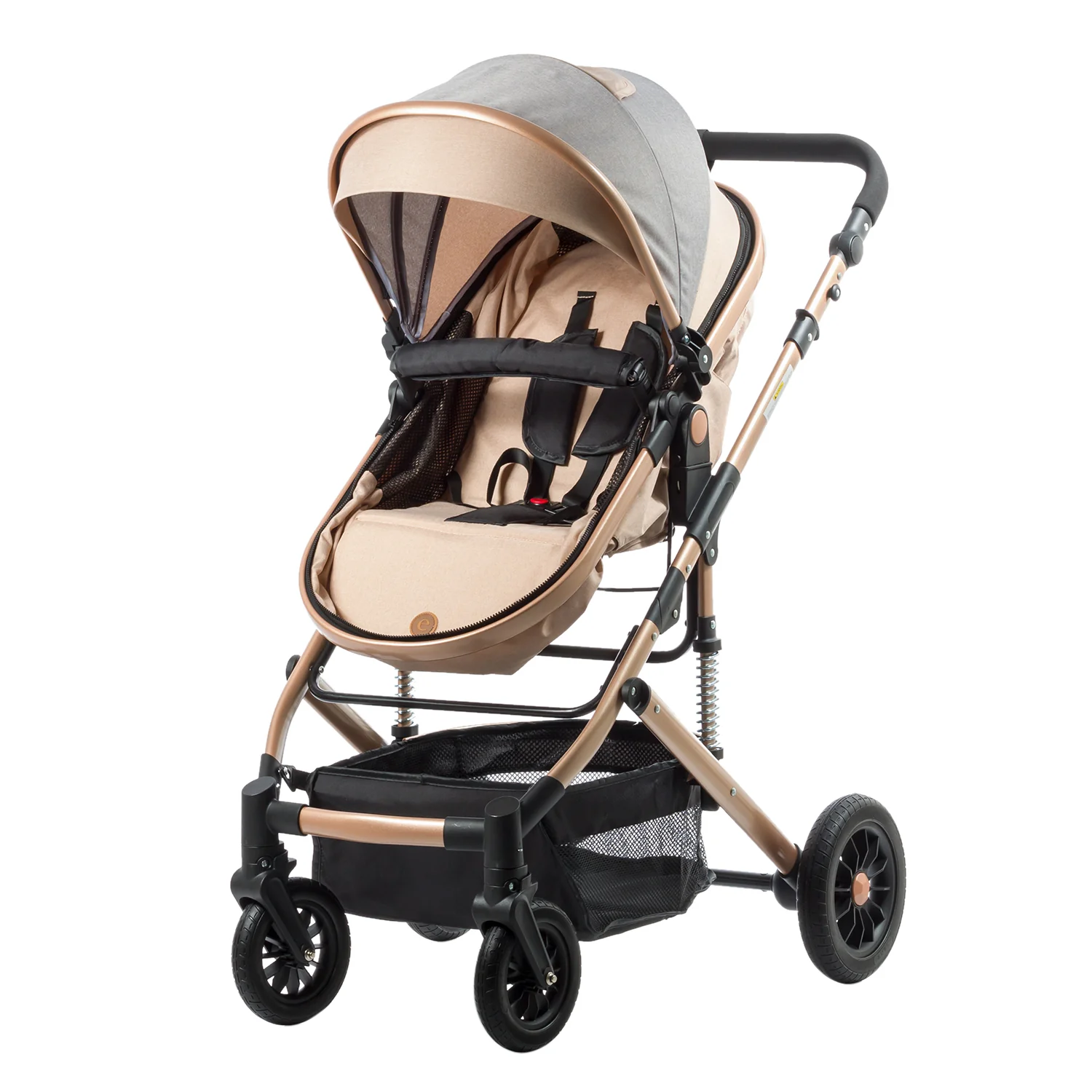 COCHE MOISES COMFORT EB147 BEIGE EBABY - Image 3