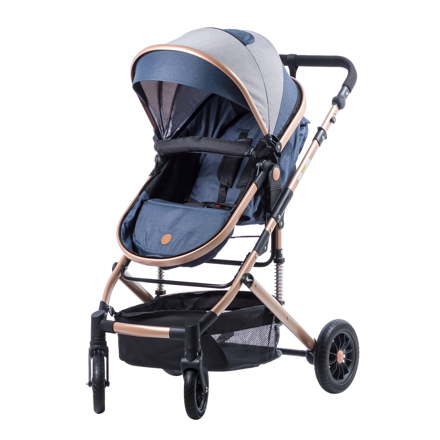 COCHE MOISES COMFORT EB147 AZUL EBABY - Image 3