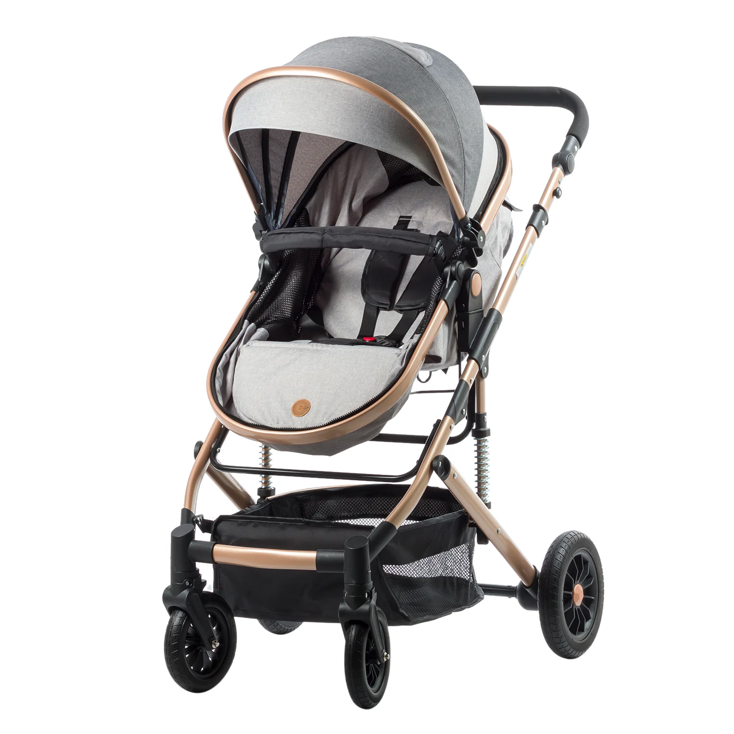 COCHE MOISES COMFORT EB147 GRIS EBABY - Image 3