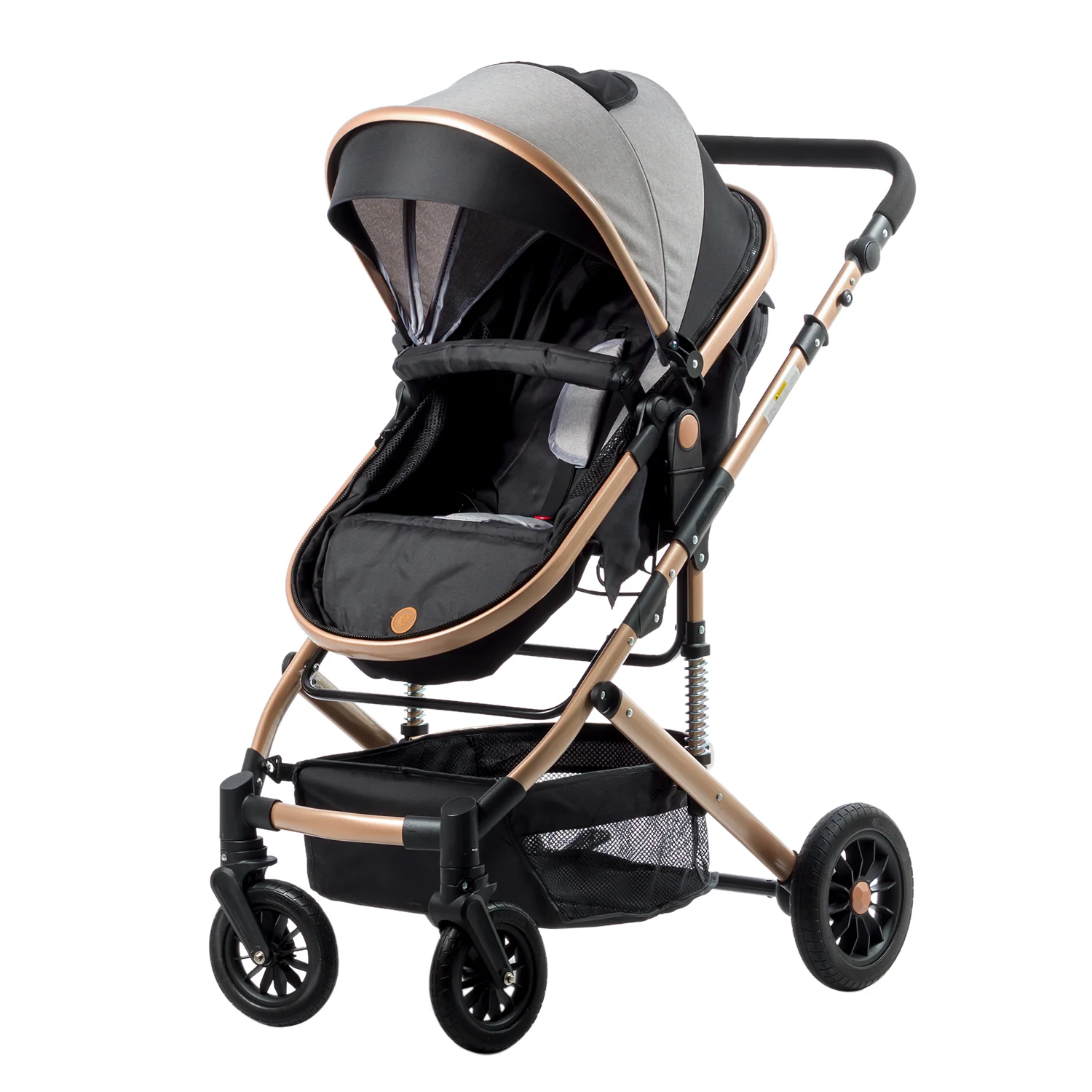 COCHE MOISES COMFORT EB147 NEGRO EBABY - Image 3