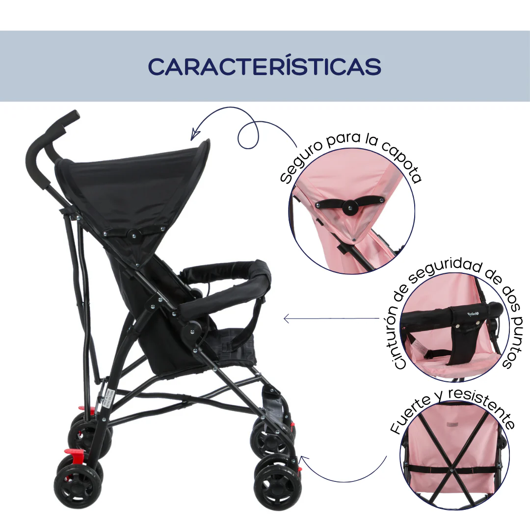 COCHE PASEADOR BLUM EB2013 EBABY NEGRO - Image 2