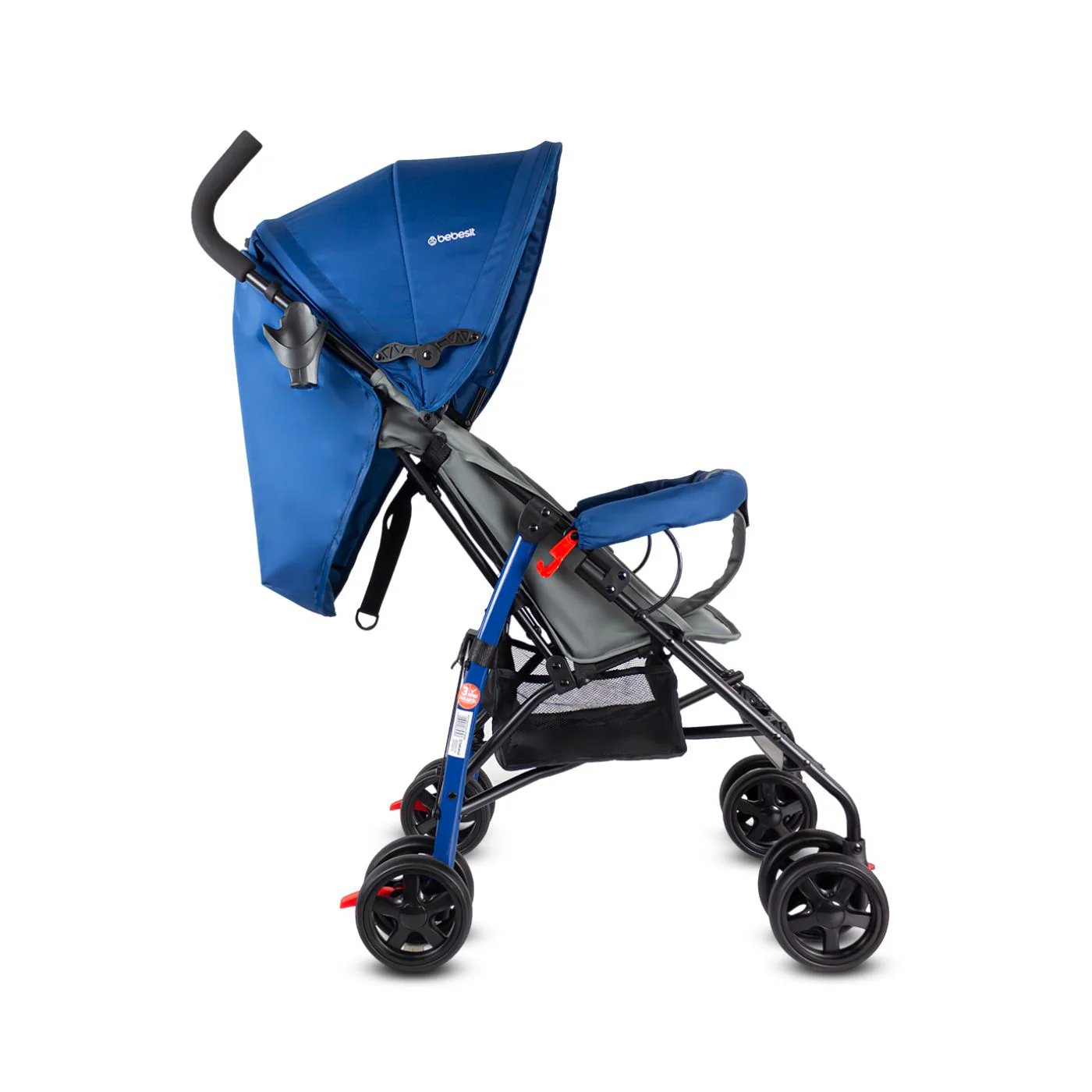 COCHE PASEADOR CLICK GK2020 AZUL BEBESIT - Image 4