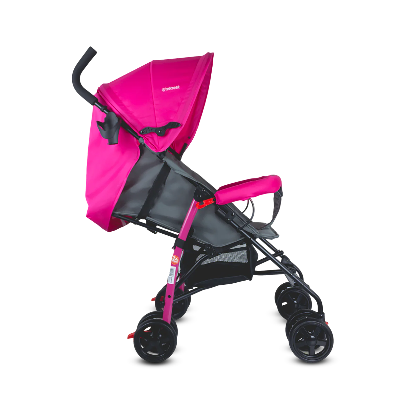 COCHE PASEADOR CLICK GK2020 FUCSIA BEBESIT - Image 5