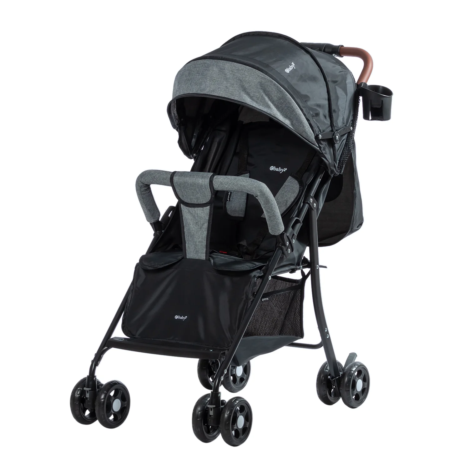 COCHE PASEADOR NAT EB1002 NEGRO EBABY - Image 2