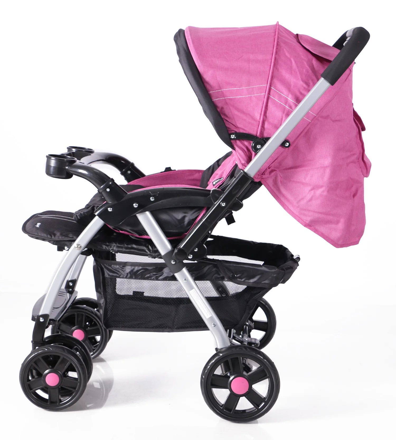 COCHE PASEO ROSSY EB1130 ROSADO EBABY - Image 3