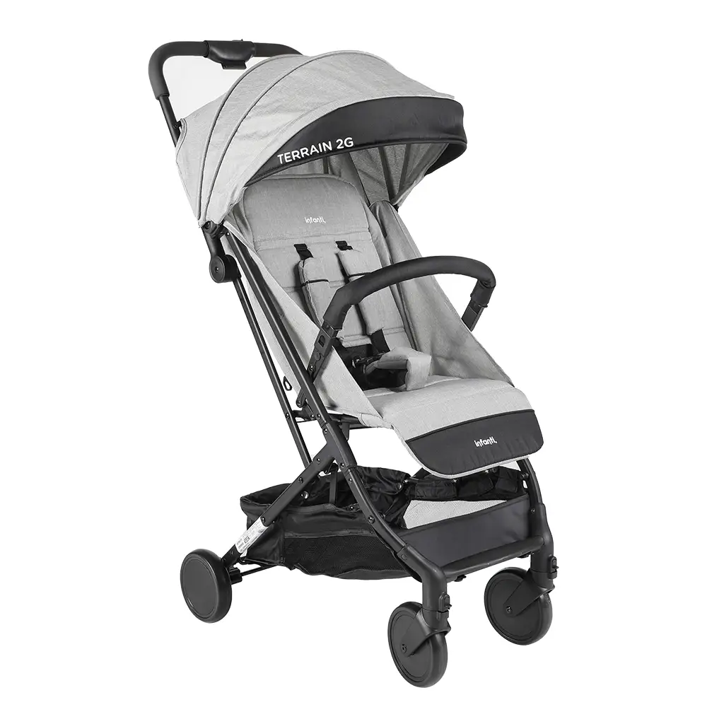 COCHE PASEO TERRAN 2G MELANGE INFANTI GRIS CLARO - Image 3