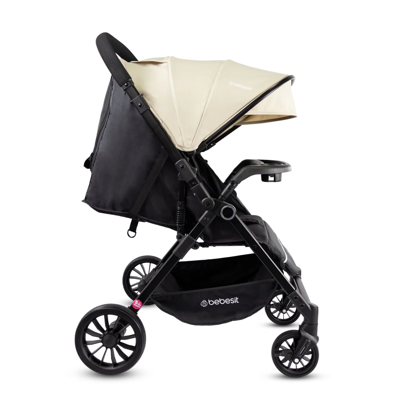 COCHE REVERSIBLE CITY JC200BG BEIGE OSCURO - Image 2