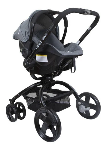 COCHE TRAVEL SYSTEM I-GIRO SHA3042 INFANTI GRIS - Image 3