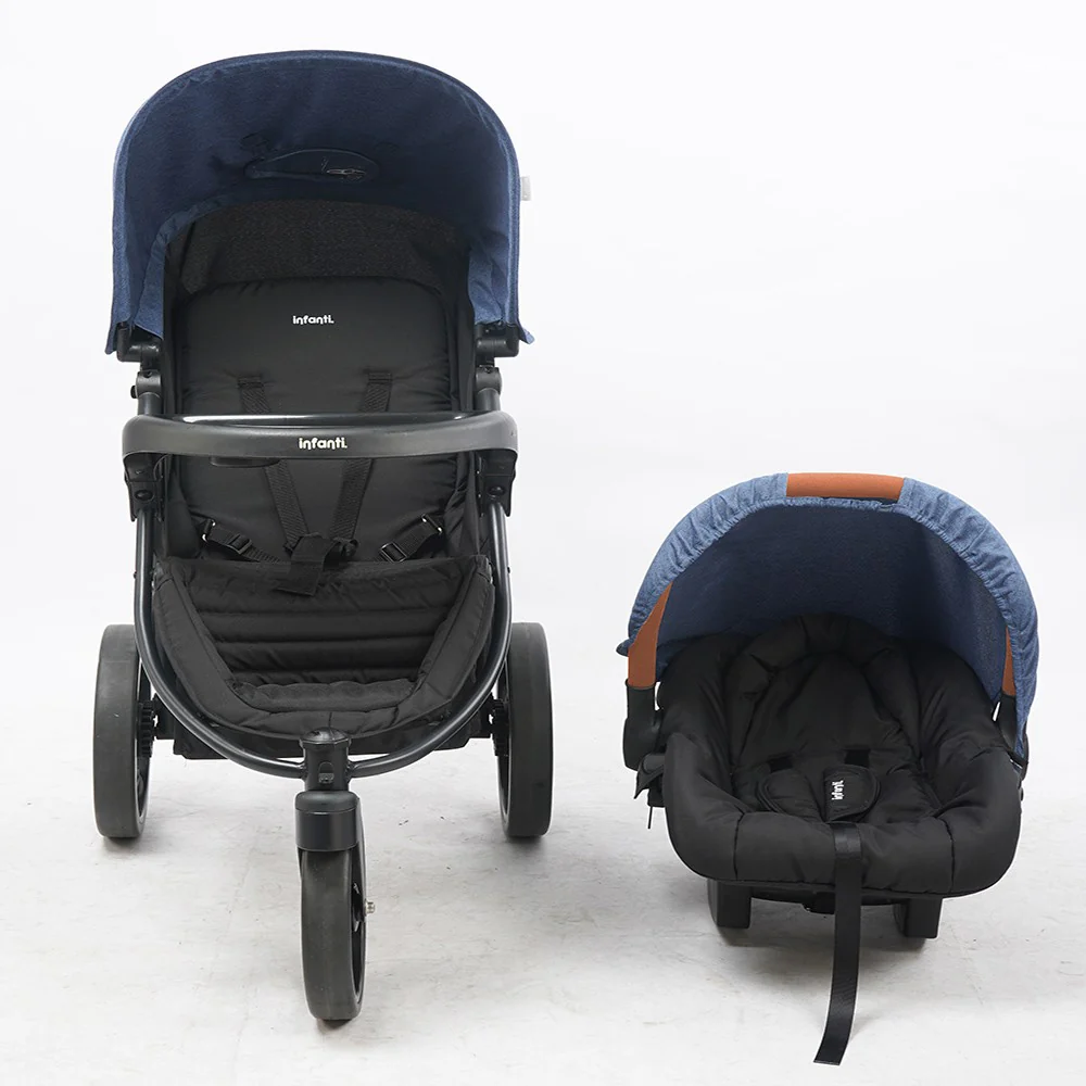 COCHE TRAVEL SYSTEM MELANGE P60 INFANTI BLUE - Image 5