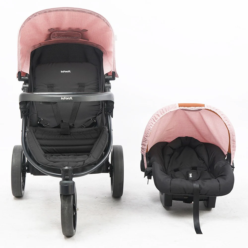COCHE TRAVEL SYSTEM MELANGE P60 INFANTI PINK - Image 2