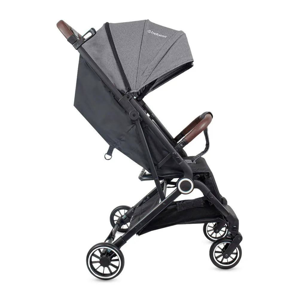 COCHE TRAVEL SYSTEM MICRO JCTSX5 GRIS BEBESIT - - Image 6