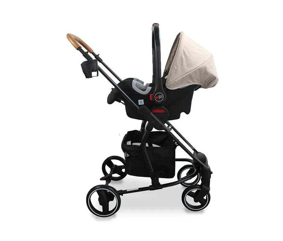 COCHE TRAVEL SYSTEM PRIMA SL461A BEBESIT BEIGE - Image 6